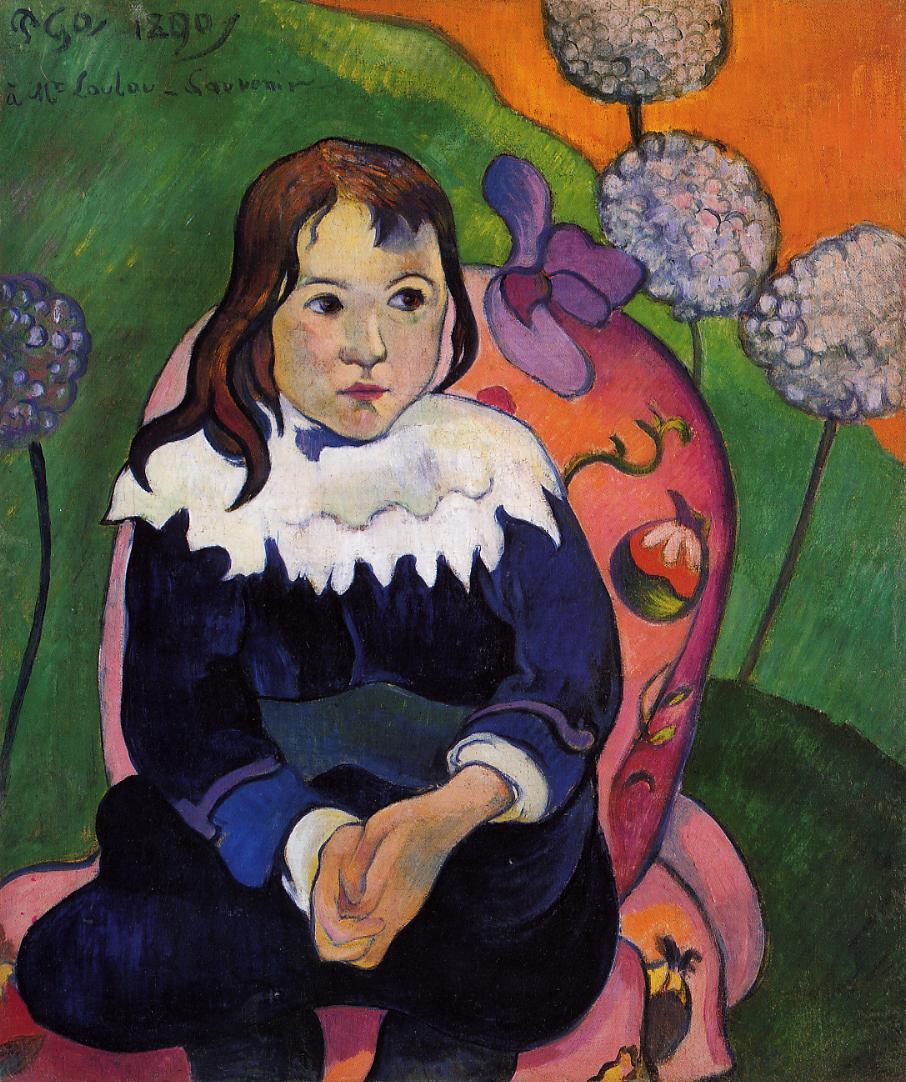 M. Loulou - Paul Gauguin Painting